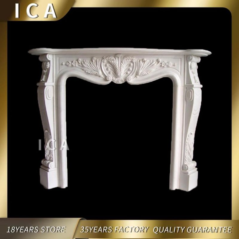 White Marble Fireplace New Designs French Fireplace Surround