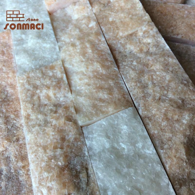 Exterior Natural Yellow Stone Slate Wall Panel