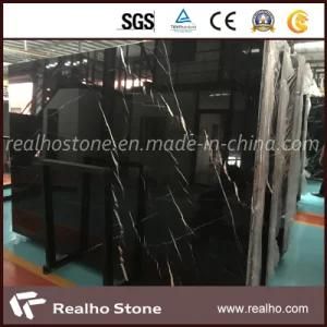 Polished Black Marquina/Nero Marquina Marble Slabs for Wall/Floor