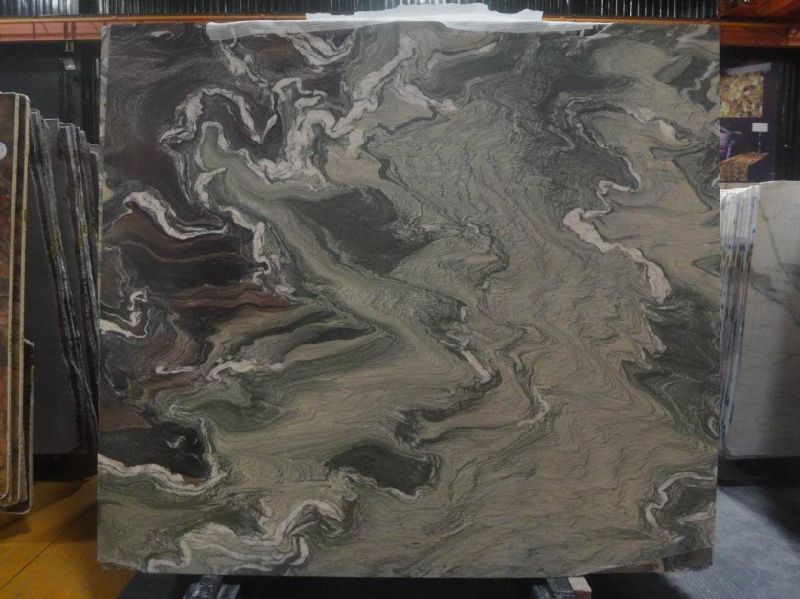 High Quality Landscape Green Marble, Marble Tiles and Marble Slabs
