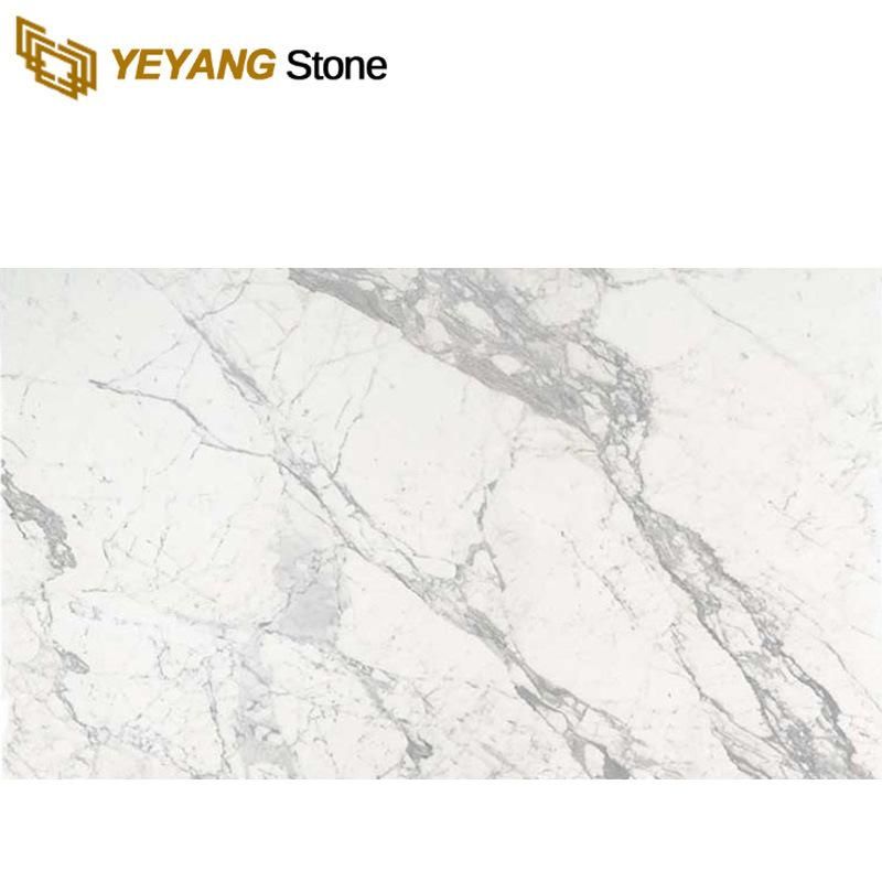 Carrara Marble Countertops White Marble Tiles for Wall/Flooring