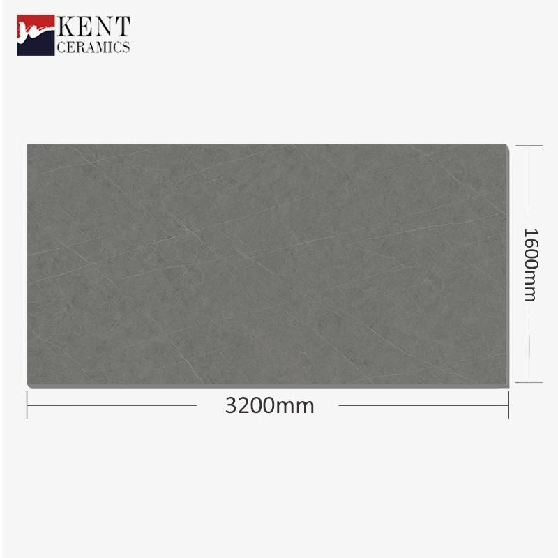 1600*3200mm Sintered Slab Soft Glazed Surface for Interior & Exterior Decoration