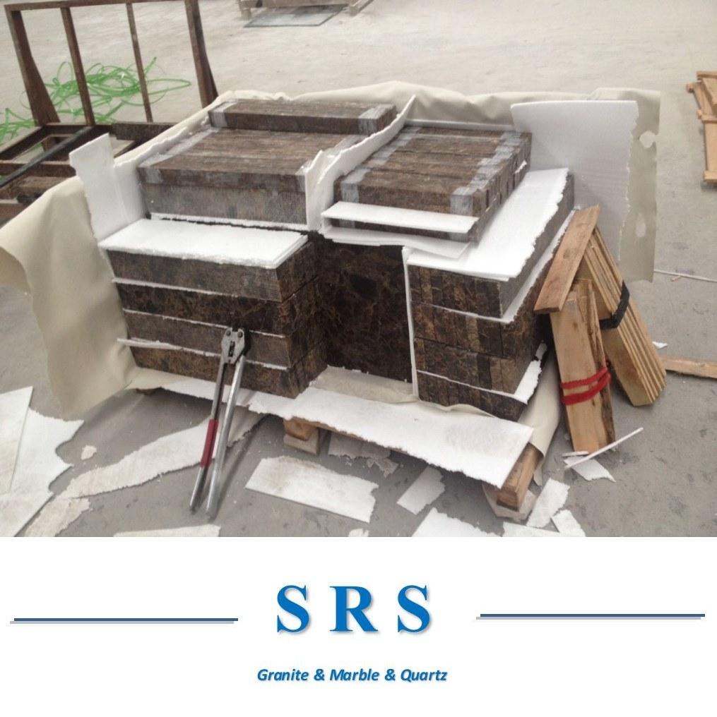 Chinese Polished Emperador Marble for Tile Slab Countertop