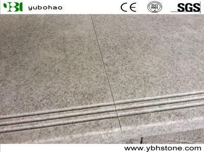 White Pearl/Chinese Polished White Granite Tiles for Step/Stair/Riser