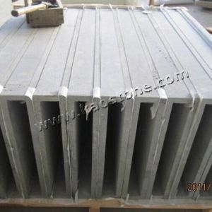 Grey Flamed Basalt Pool Border for Swimming Pool