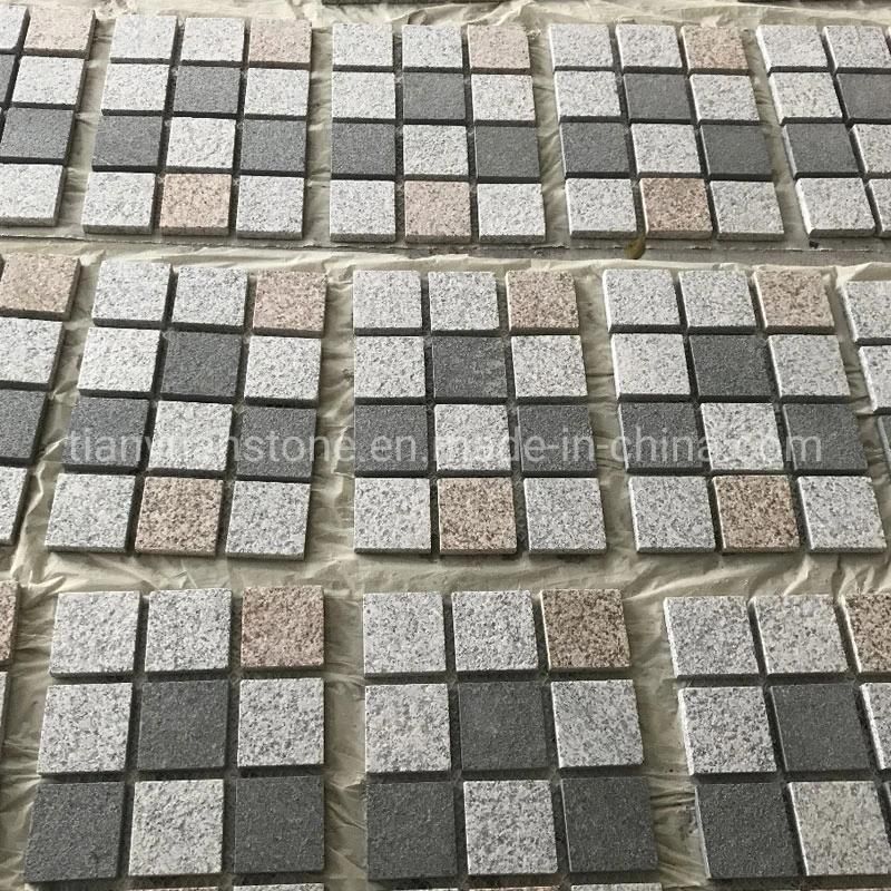 Yellow/Grey/Black/Red Granite Kerbstone/Curbstone/Paving Stone/Cobblestone for Construction Projects