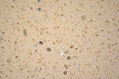 High Quality Kitchen Countertop Peach Colored Glass Quartz