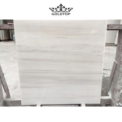 Natural Stone High Quality Polished Bianco Dolomiti White Marble Countertop /Wall Tiles/Slab Tiles/Tabletop/Floor Tiles