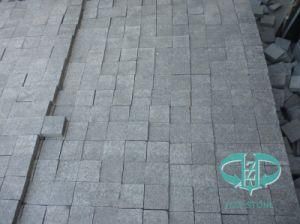 Natural Flamed 684 Black Granite Cube/Cobble/ Paving Stone