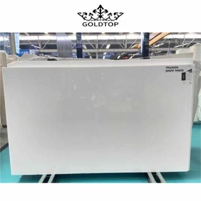 High Performance Crystal White Natural Stone Slabs Greek Crystal White Marble Natural Stone Slab