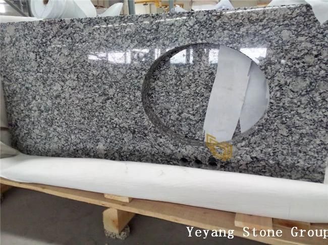 Black/White/Grey Granite Slabs Tiles for Countertop Bathroom Top