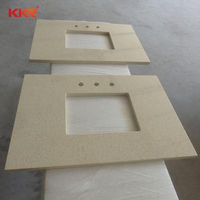 Artificial Marble Solid Surface Stone Bathroom Ware Bench Tops