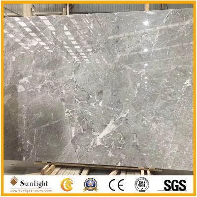 Competitive Price Athena Grey Marble Slabs Flooring Tiles for Interior Living Room Design