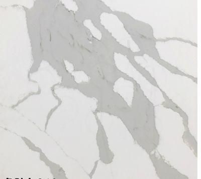 Carrara White Engineered Quartz Stone Slab for Wholesales