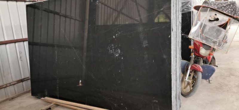 Black Marquina Absolute Black Marble with Less Streak
