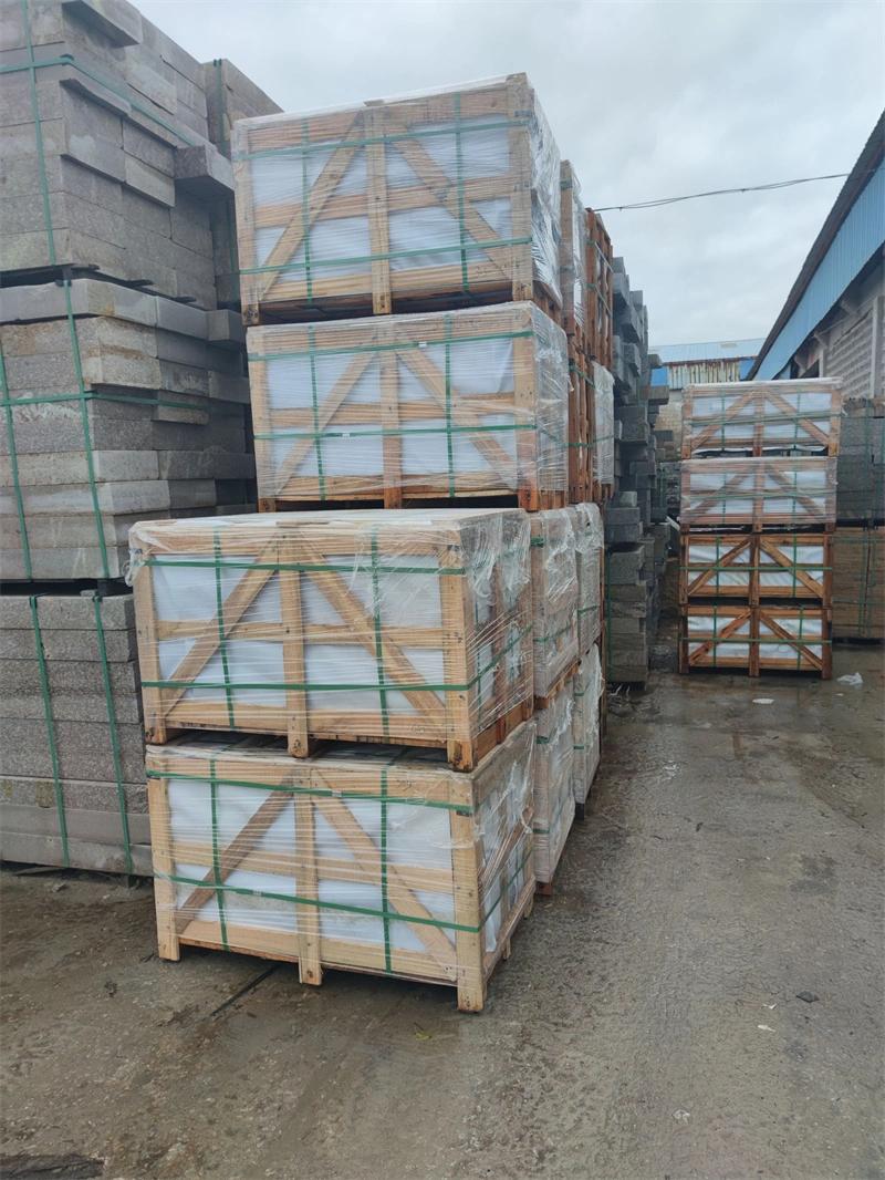Natural Granite Stone G603 Light Grey Tiles Paving Stone Flamed Surface for Paving