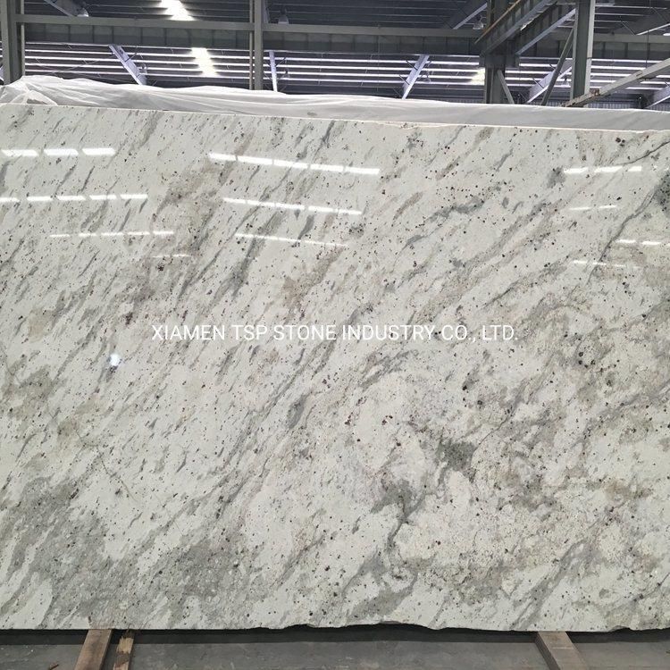 Andromeda White Granite Slabs (New Kashmir White) for Counter Top