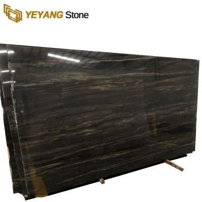 Natural Stone Polished Brown Granite Slabs for Floor/Countertop/Vanity Top/Bathroom