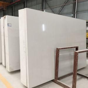 Ls-S002 Pure White / Artificial Stone Slab for Kitchen/Bathroom/Wall/Floor