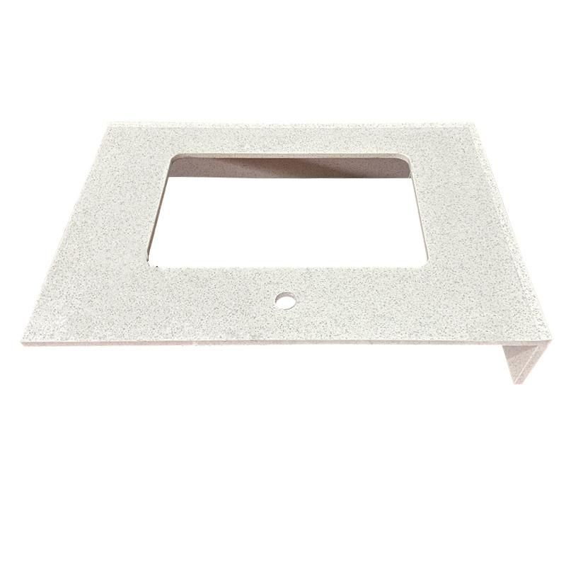 Customized Factory Outlet Countertops Artificial Stone Marble Countertops Vanity Table Bathroom Vanities Countertops Vanity Tops