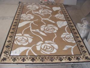 Polished Marble Waterjet Medallion for Floor Decoration