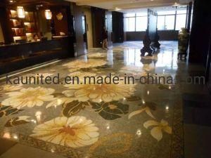 Flower Pattern Mosaic Stone Floor Tiles