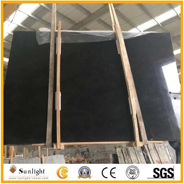 Hot Sell China Black Wooden Marble for Tiles, Vanity Tops