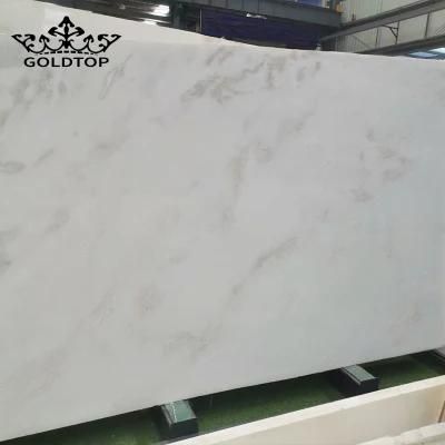China Supplier Hot Sale Natural Polished/Honed Stone Milan White Marble Countertops for Wall/Floor/Kitchen/Bathroom Apartment/Hotel Decoration