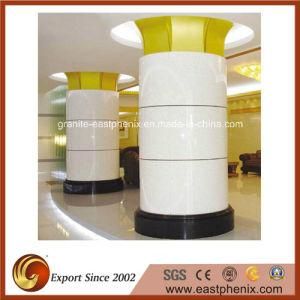 High Quality Super White Glass Column for Commercial