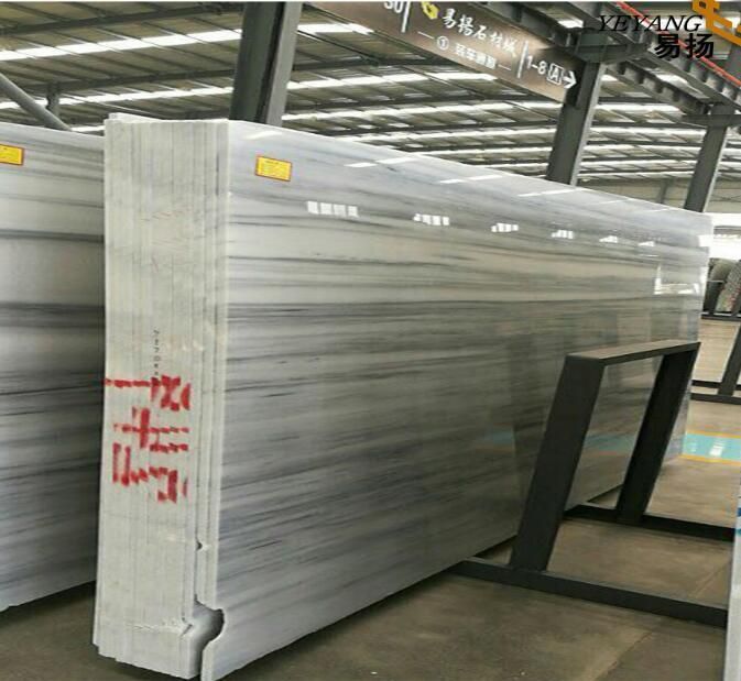Grey Marble China Marble for Tiles/Floorings/Stairs/Wall Island Countertop