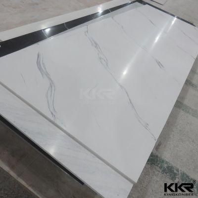 Marble Stone Acrylic Solid Surface Sheet for Countertops Solid Surface Sheet Artificial Terrazzo