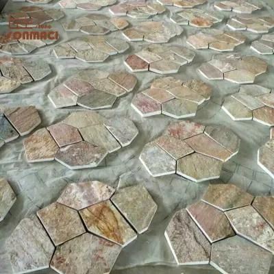 Outdoor Floor Flagstone Mats Paving Tiles