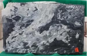Black Chinese Hilton Marble Slab for Wall Decoration