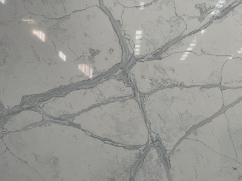 Modern Artificial Quartz Stone Kitchen Countertop Thickness 2cm Esv019