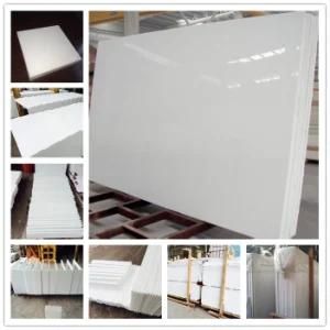 White Artificial Marble/Crystallized Glass/ Nano Glass Stone Panel with Hot Sale