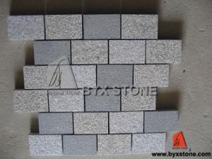 Yellow Natural Outdoor Garden Granite Paving Stone/Cobblestone
