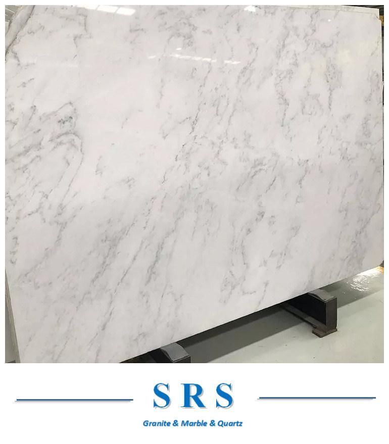 Premium Oriental White /Eastern White Marble for Highend Projects Interior Decoration Countertop/ Staircase/ Floor and Wall Cladding etc.