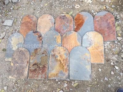 Rusty Multicolor Slate Roof Slate Tile Roofing Tile