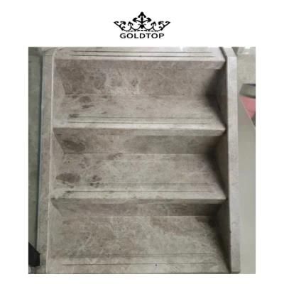 Commercial Project Natural Stone Polished/Honed Surface Floor/Wall Tile Aurora Borealis Grey Marble for Home