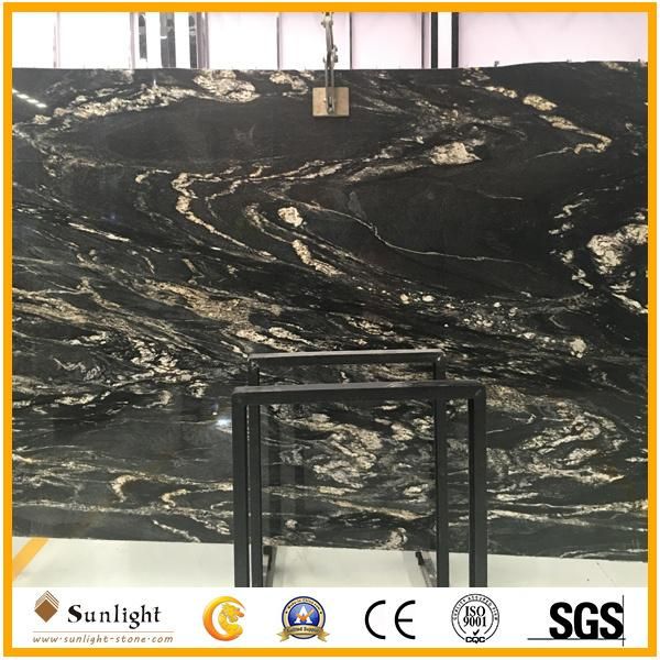 Brasil Black Cosmos Black Titanium Prada Gold Granite