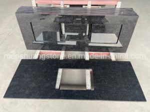 Natural Stone Angola Black Granite for Kitchen Tops/Vanity Tops/ Bar Tops