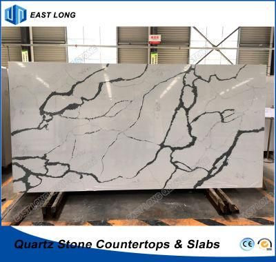 Artificial Quartz Stone for Building Material with SGS Report &amp; Ce Certificate (Calacatta)