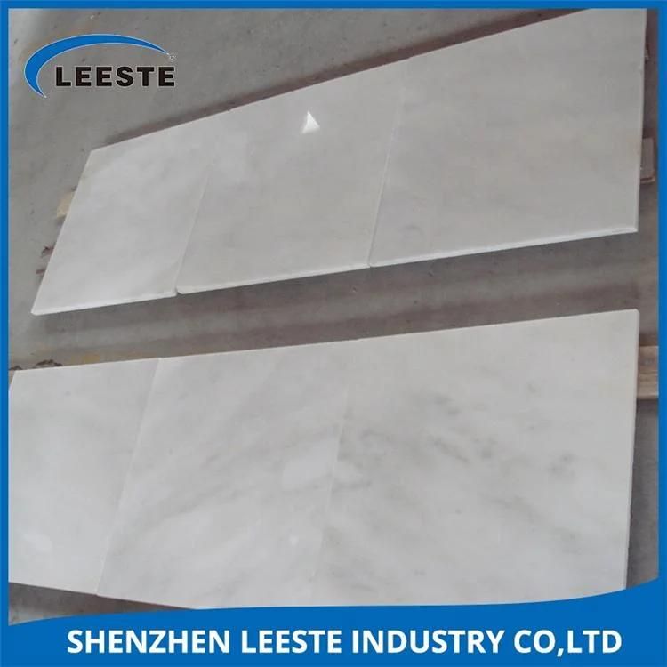 Natural Polished Pure White Marble Slab Super White Marble Tile