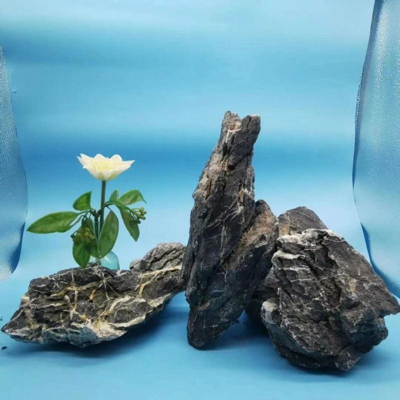 Aquarium Decorative Brown Dragon Stone Ohko Stone Rock