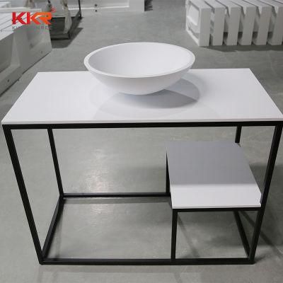 Custom Made Acrylic Stone Solid Surface Bathroom Vanity