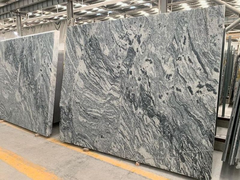 Viscount White Granite Slab for Wall/Countertop/Island