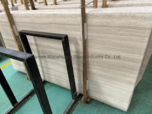 Natural Stone White Wooden Vein Marble