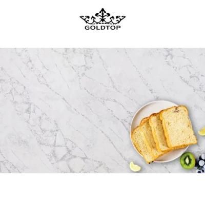 Artificial Stone Polished Factory Price Concrete Series Stone Slab Quartz Countertop/Vanity/Wall Tiles/Cabinet/Floor