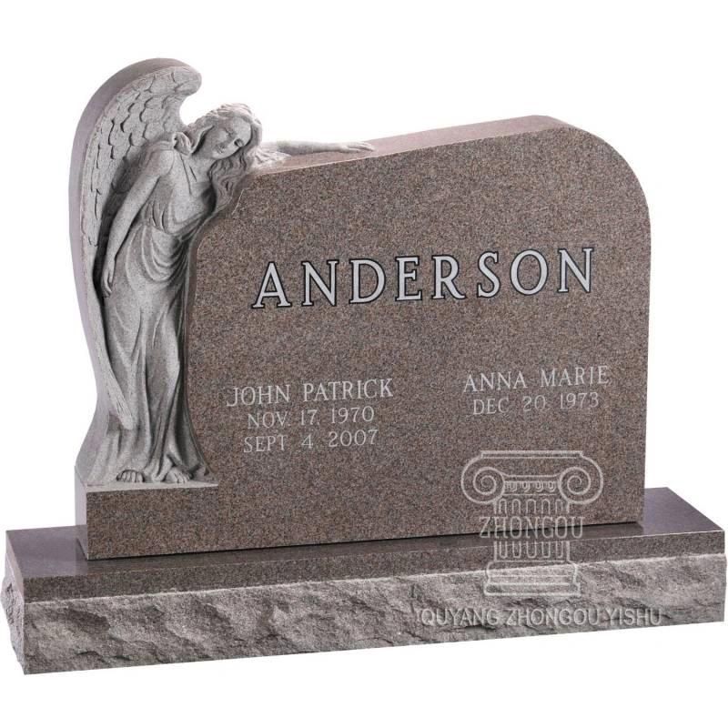 Granite Tombstone and Monument