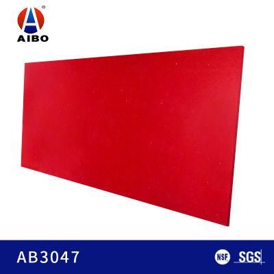 Red Quartz Slabs Artificial Quartz Stone